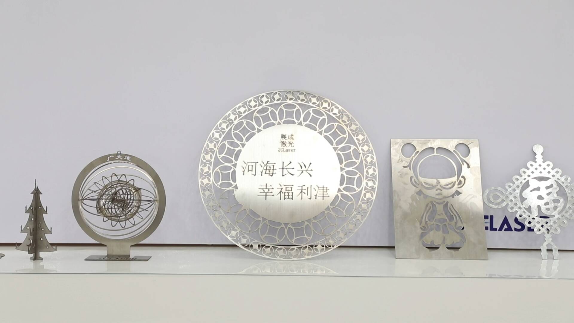 ku酷游平台利津：钢上做画 铁上写生 激光切割装备走俏外洋(图2)